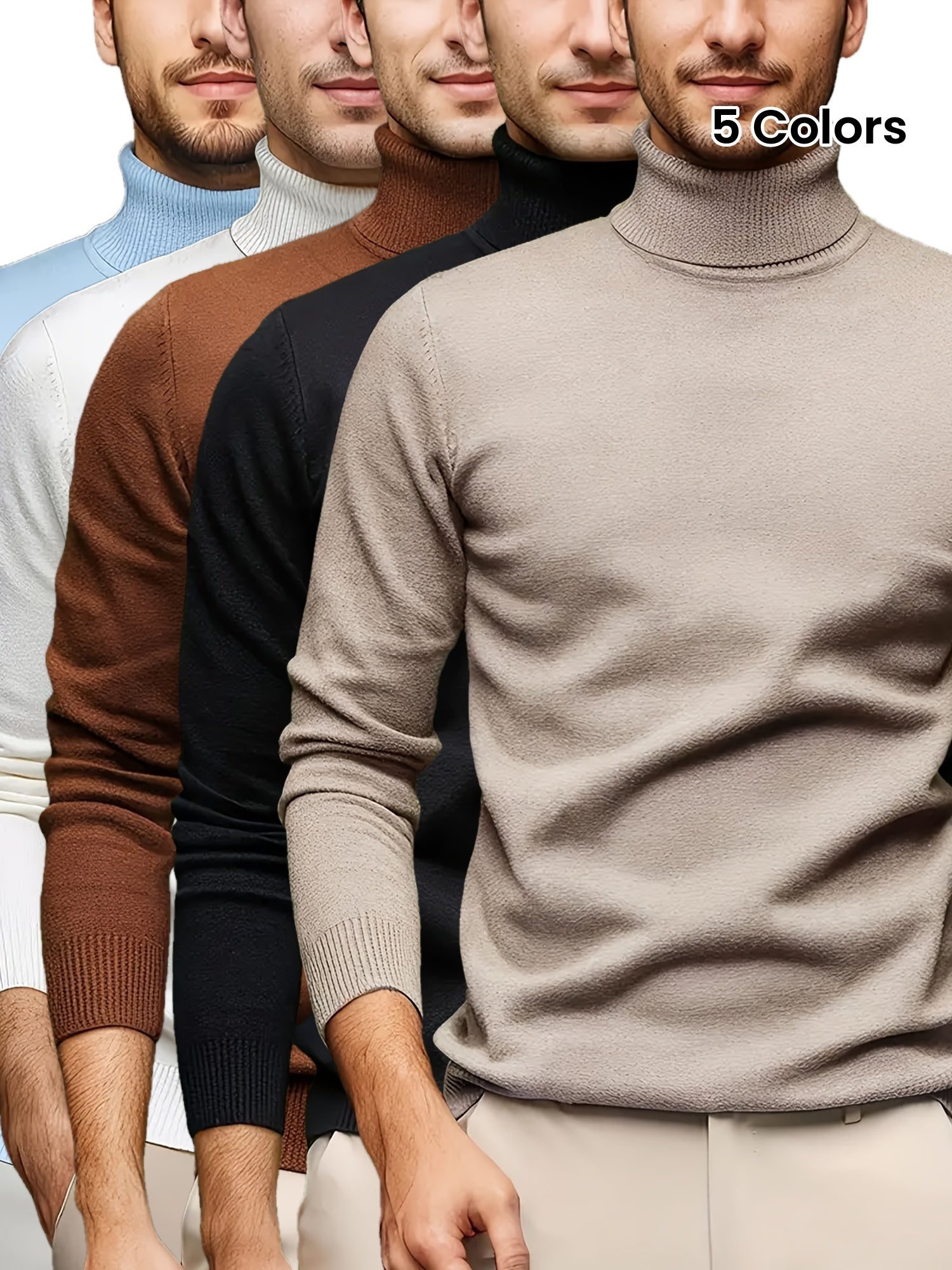 Mikkel™ | Striktrøje med krave